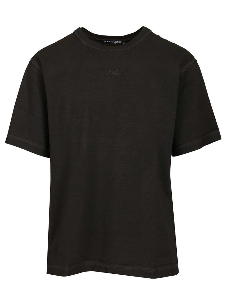 Dolce & Gabbana Cotton T-Shirt - Black | 07758ee9cf8eee5f94bf08a9aaf5ee9967d25b3d