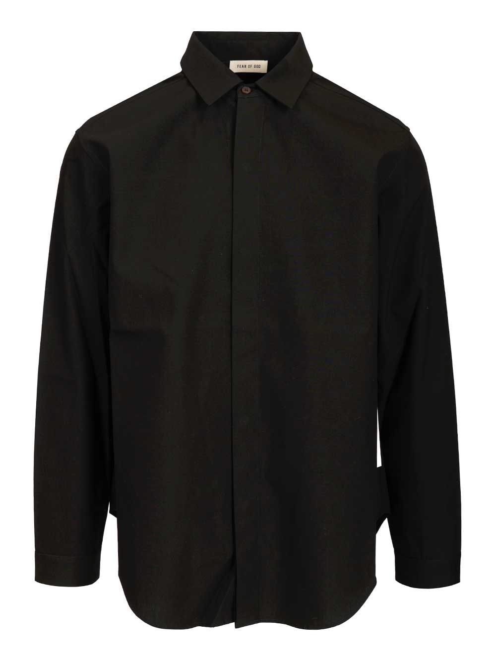 Fear Of God Cotton And Wool Shirt Shirts - Black | b8dbc8ece97913029b2178c1981c48029d3e47c2