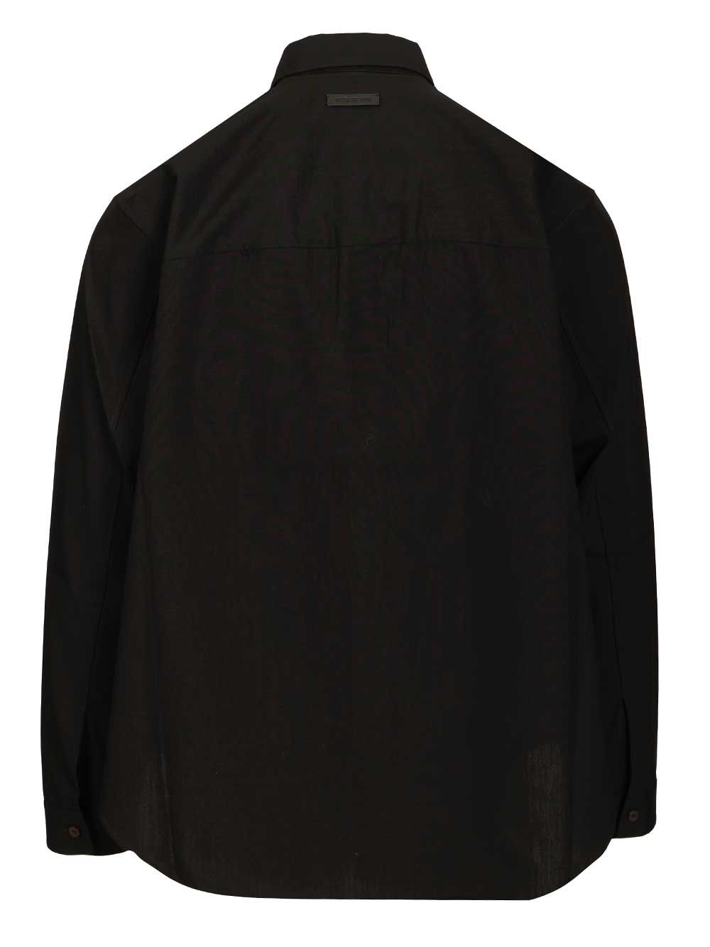 Fear Of God Cotton And Wool Shirt Shirts - Black | a1851c8138bbd7b74dabeddbc0aea996d59f0c7d