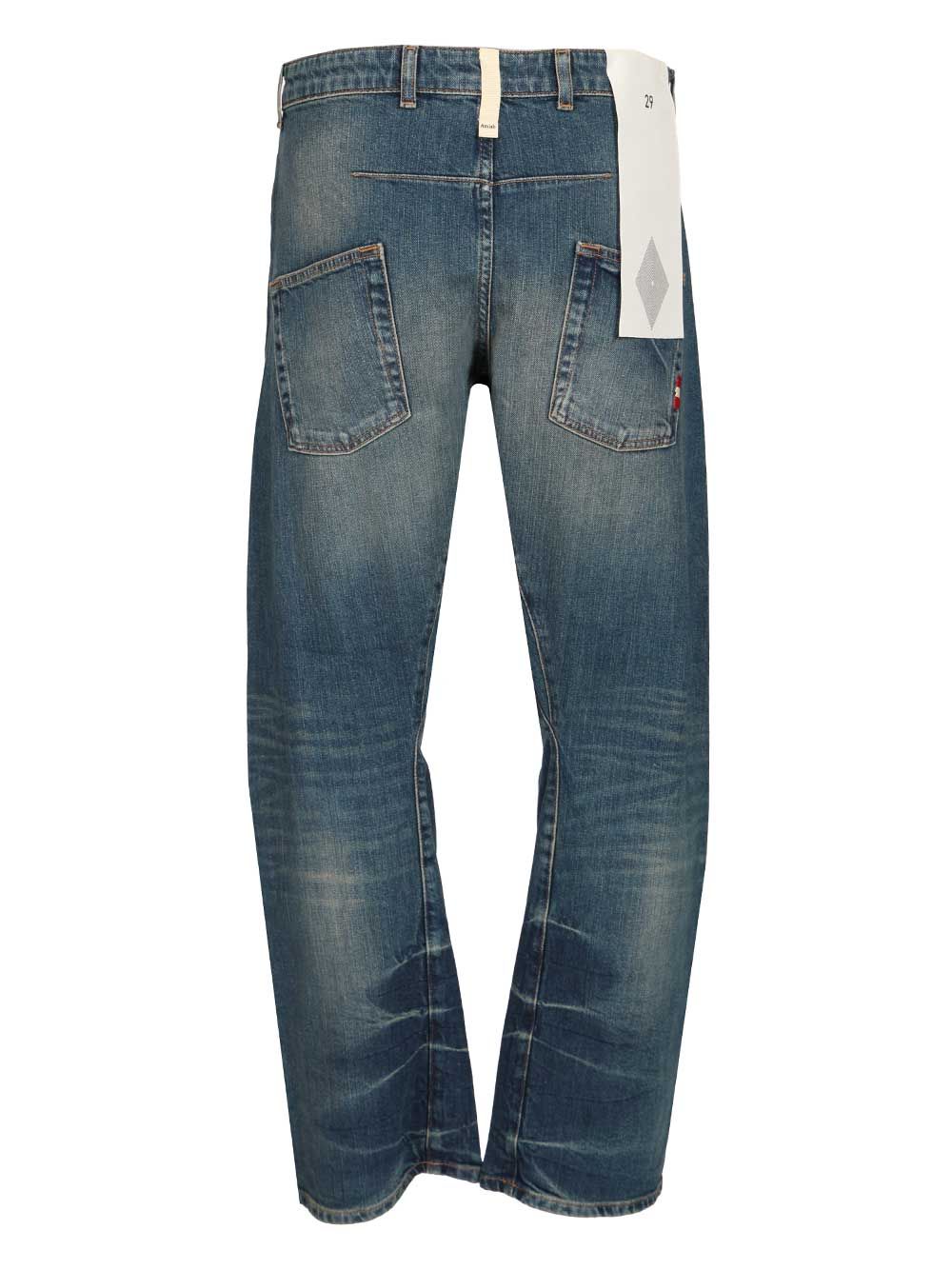 Amish Twist Slub Denim 2010 Jeans - Blue | 34f491752fee89141b953d05c3403b809a61a7d2