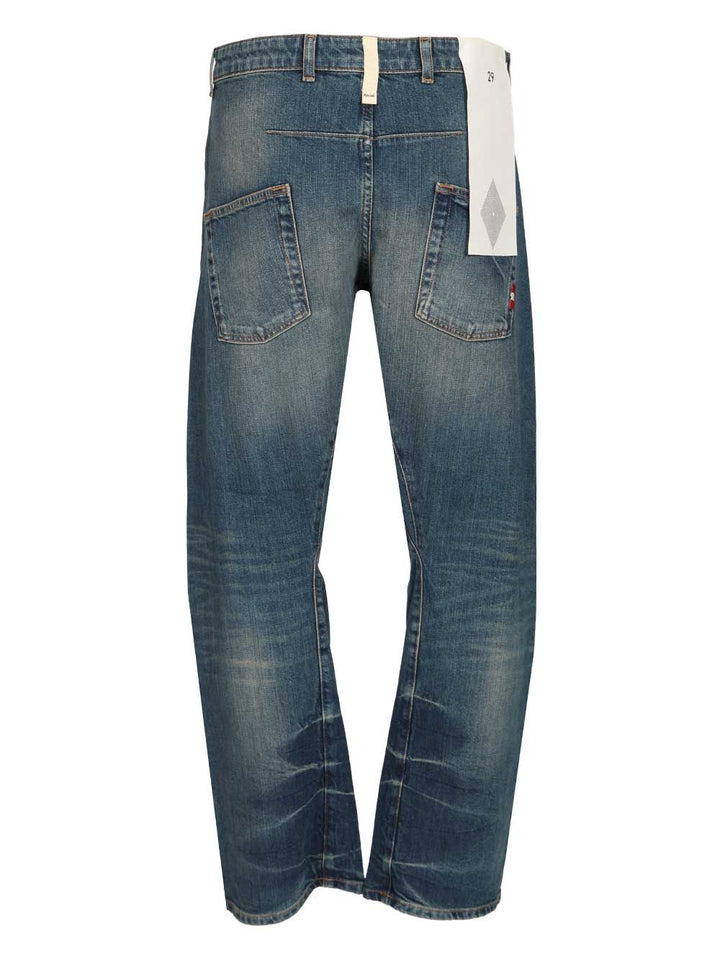 Amish Twist Slub Denim 2010 Jeans - Blue | 34f491752fee89141b953d05c3403b809a61a7d2