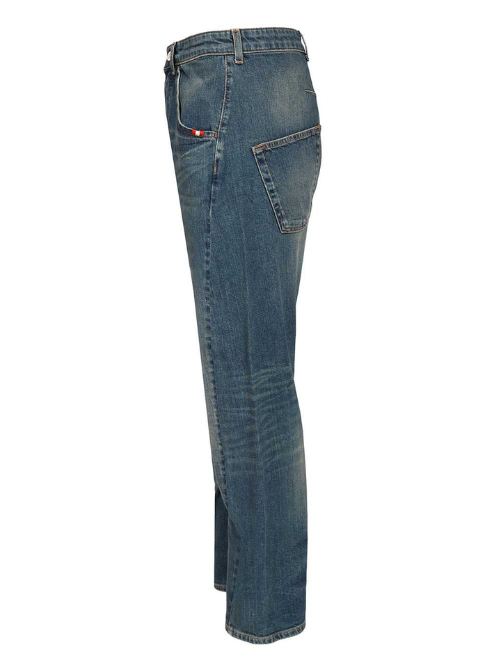 Amish Twist Slub Denim 2010 Jeans - Blue | bf5ac3b522d40907e431930208d64b4a7fcf696d