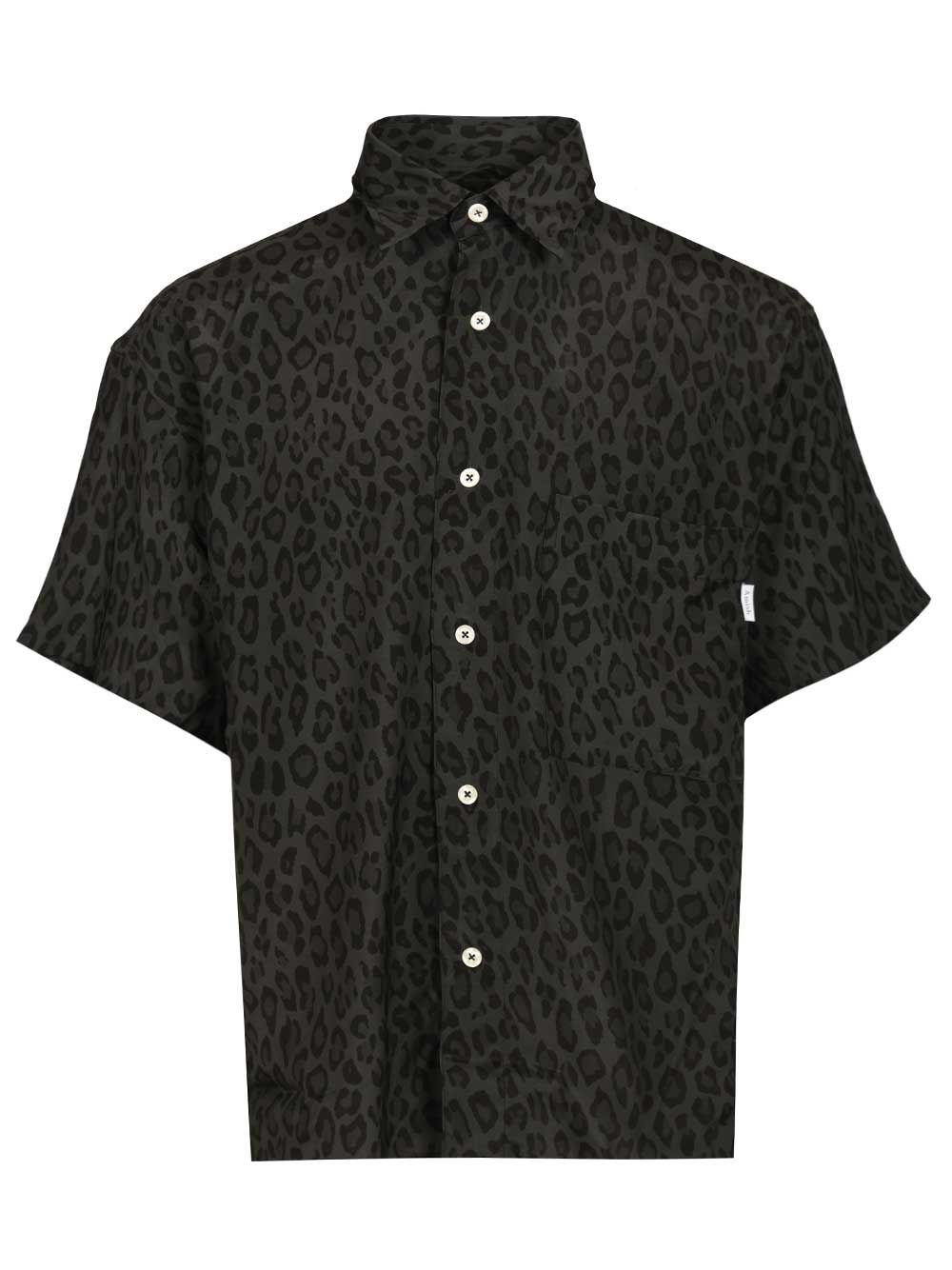 Amish Leopard Print Shirt Shirts - Green | be7bcafd06de244a9760a06b8ba4c278a1d80144