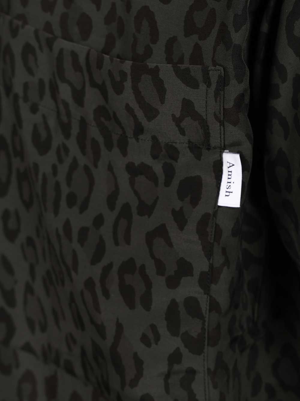 Amish Leopard Print Shirt Shirts - Green | 2dc28dcb7e18e4d444fcf11b3aebcb382709d419