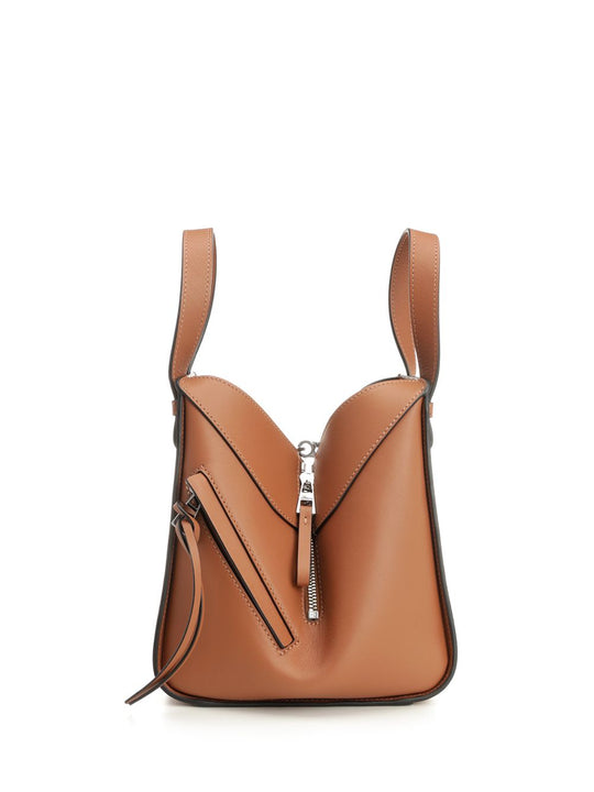 Compact Hammock Bag Handbags Brown