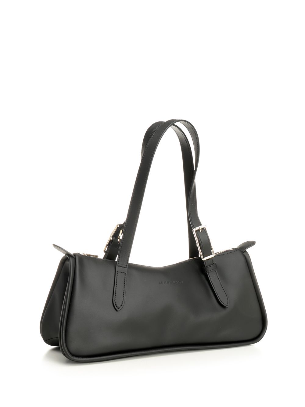 Longchamp Paris Looong Shoulder Bags - Black | 8f5b34f56e52235956754d884c885ff223793198