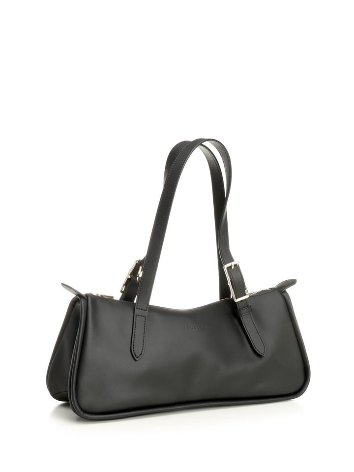 Longchamp Paris Looong Shoulder Bags - Black | 8f5b34f56e52235956754d884c885ff223793198