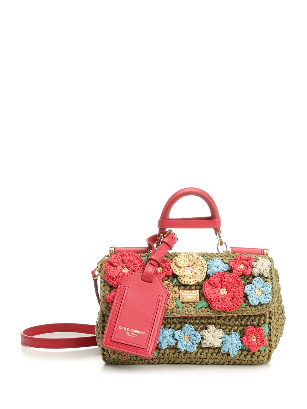 Dolce & Gabbana My Sicily Crochet Bag Handbags - Multicolor | 810eaa48ae339fbe6b7eb816f1dd27e69c7a9ff7