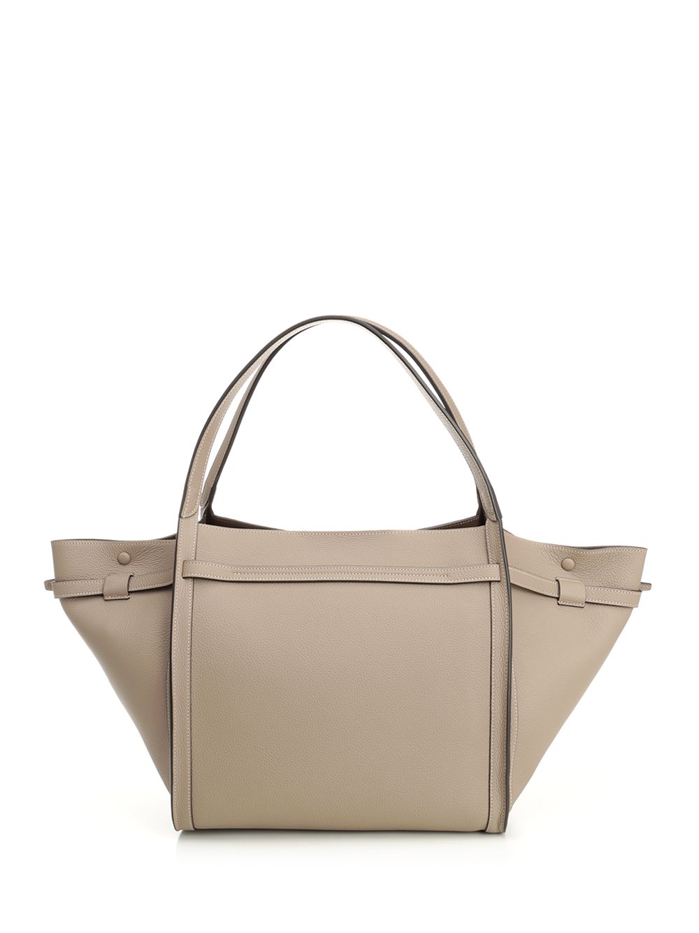 Tod'S Leather Shopping Bag Handbags - Beige | cb25e5f2723e68bcfb8f78d227feb604732f75fc