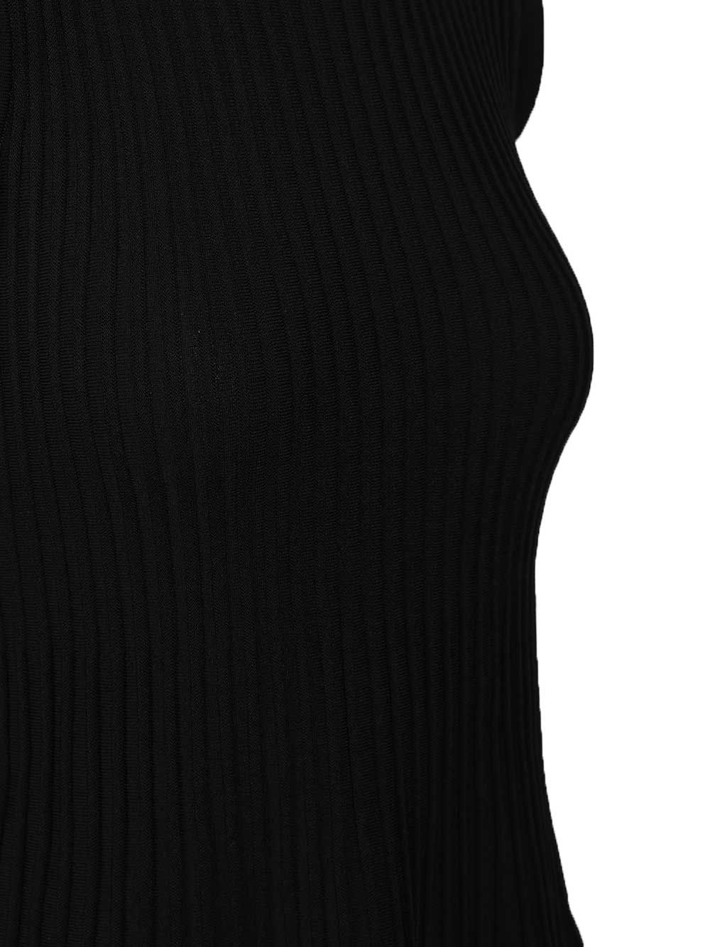 Max Mara Dress In Viscose Crêpe Yarn Dresses - Black | ddda5f03f043d1d5ab9534049a3963a51eabaa5e