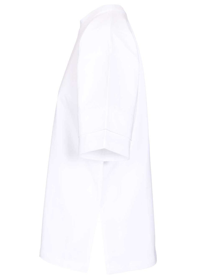 AlaÏA Layered Cotton T-Shirt - White | a67a6d7e3c0942bde86d3af455138fe158807d8a