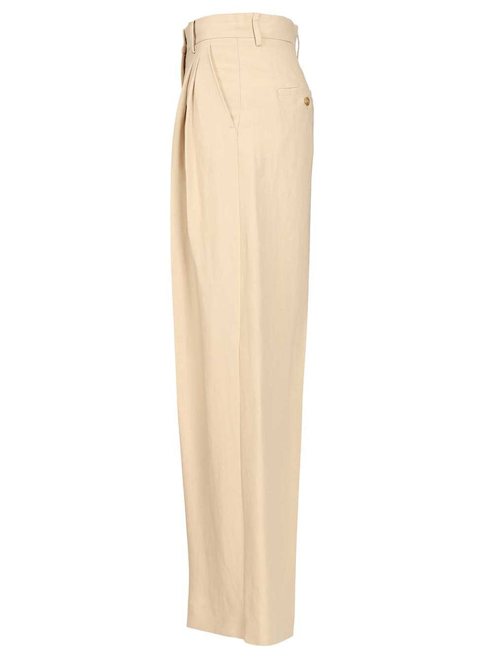 Weekend Max Mara Veliero Pantalone Trousers - Beige | 227afa4288c2659aa1b3163a1ec69ab9796256a0