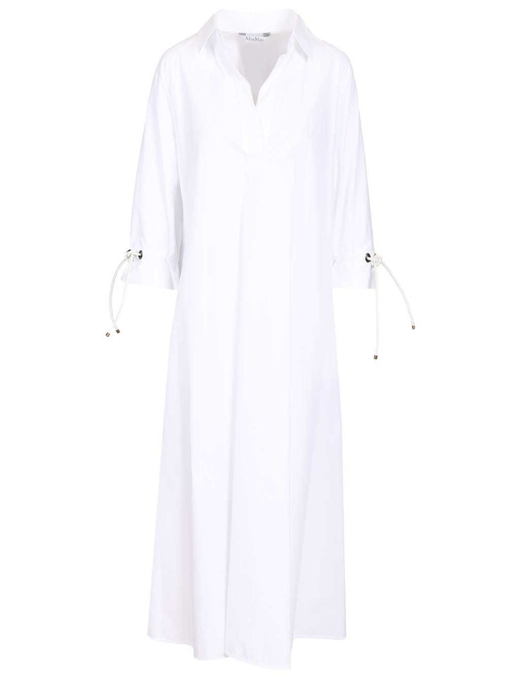 Max Mara Oversized Dress Dresses - White | e3a39f046a31d96ff0904445c463742379c0de94