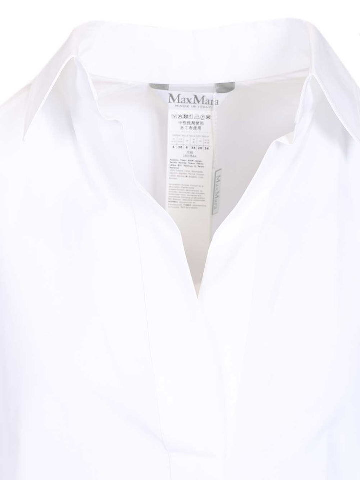 Max Mara Oversized Dress Dresses - White | 8aa101b164dde13342cfebff7820fd61bbcd2148
