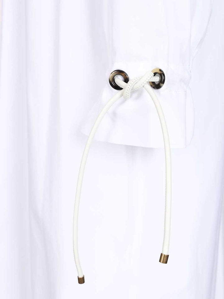 Max Mara Oversized Dress Dresses - White | 1e345891e8dccd9188b69e83946cb0d45b3926ce