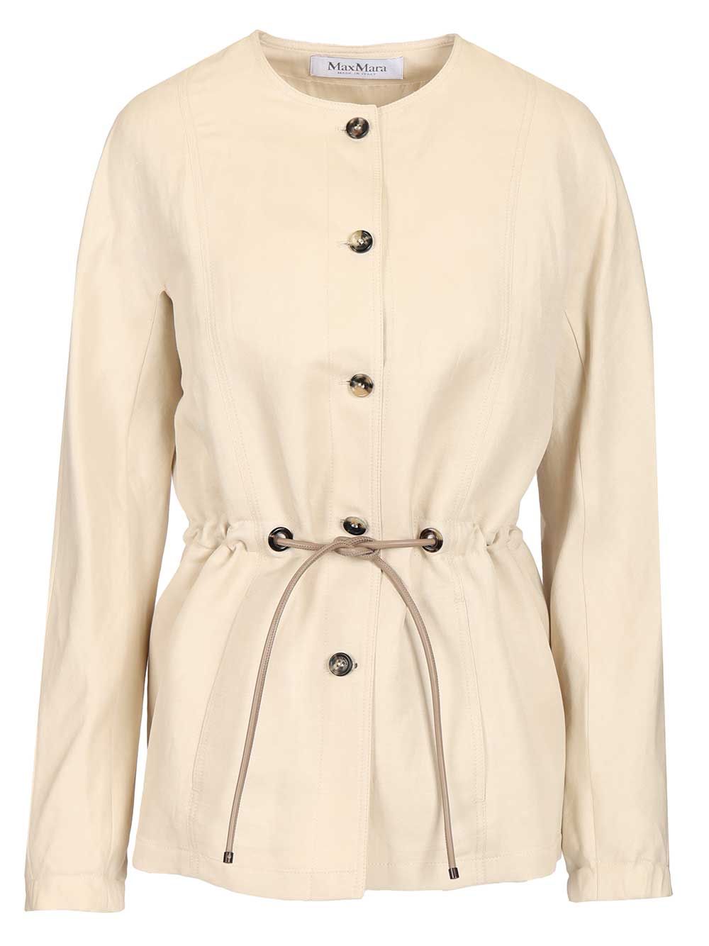 Max Mara Carezza Jackets - Beige | 09422c9645ed8bfe25265941c26aa95eb9894c52