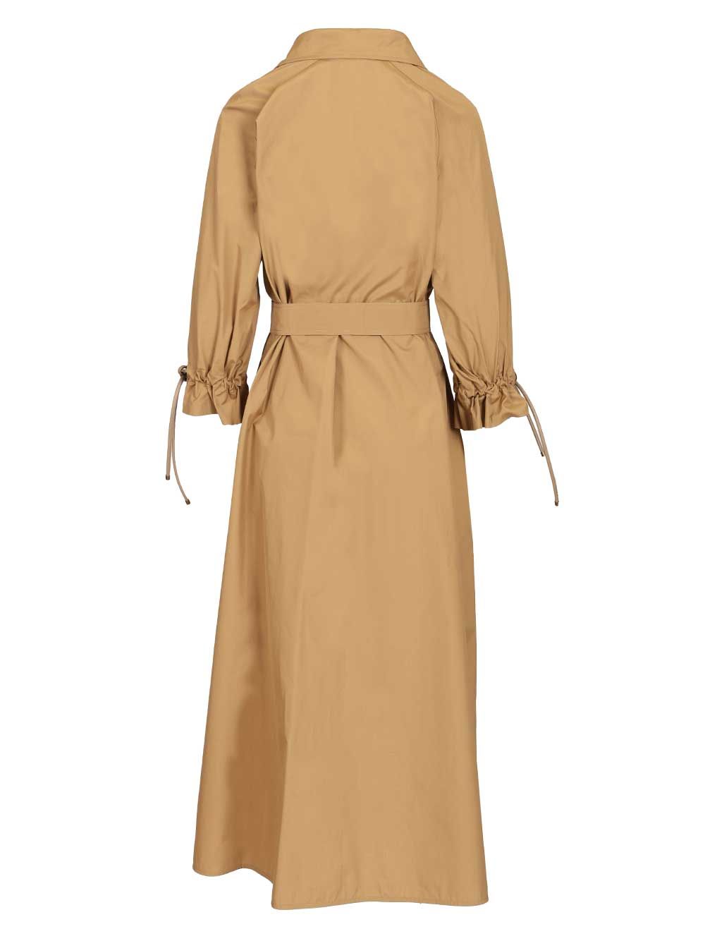 Max Mara Oversized Dress Dresses - Beige | 0a5b7a5acb739da292b21e4689fec630eabc932f
