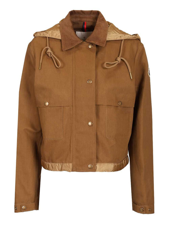 Aconitum Shirt Jacket Jackets Beige