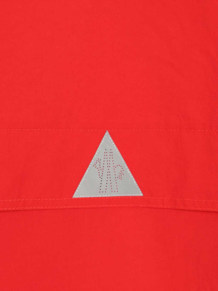 Moncler Grenoble Canvas Overshirt With Embroidered Logo Shirts - Rose | 2c67a5c67673da000a5212acbd25ac5b38cf5319