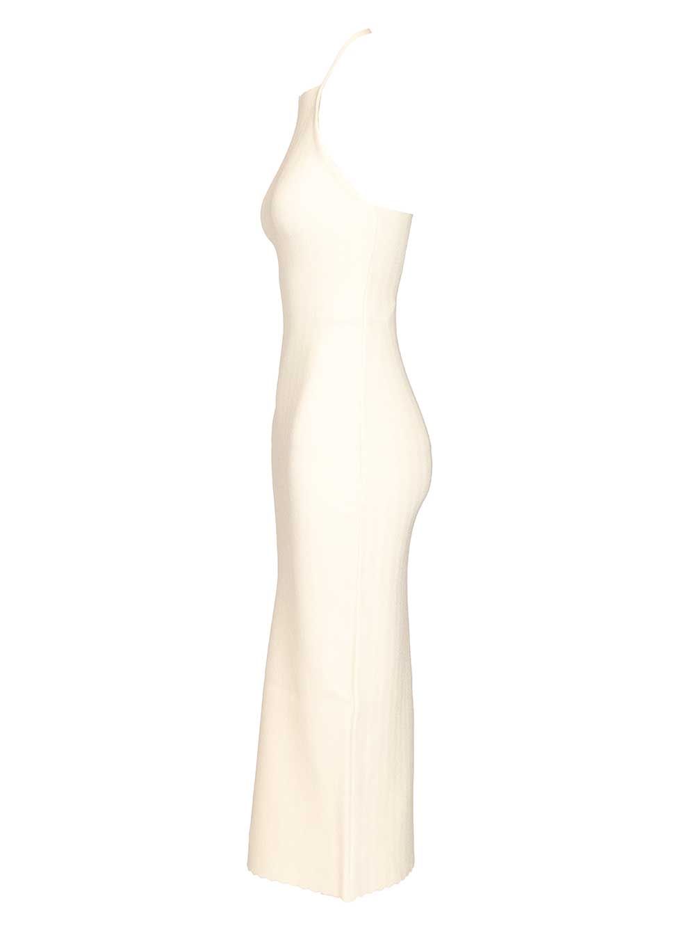 Jacquemus Tablier Dress Dresses - White | 71590c7eff50398c5ab97565399ceb5dbb3f524e