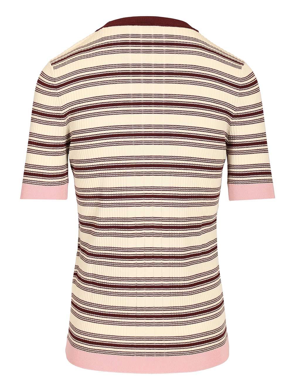 Moncler Knitted T-Shirt Knitwear - Multicolor | f6e2fbe9a7e0270eb2325559702524c85e0dfca8