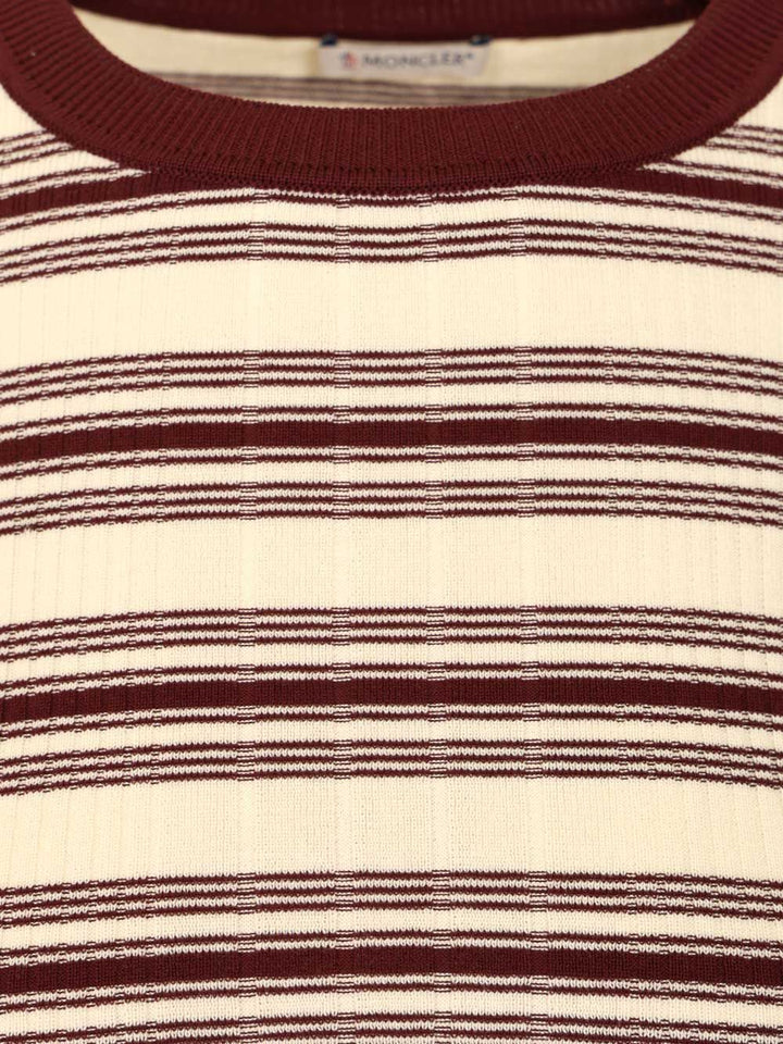 Moncler Knitted T-Shirt Knitwear - Multicolor | 07ae5b74bbd6349132643e361fcca67698bfdd07