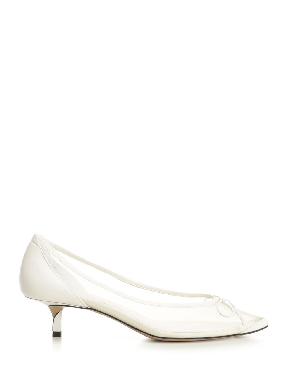 Jacquemus Tourni Low-Heeled Pumps - White | 87739e27ac36ed58f0cc3d3969bfe2ac80319177