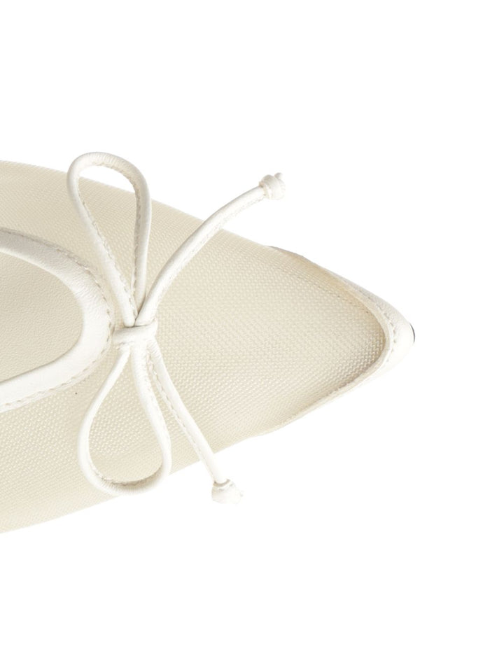 Jacquemus Tourni Low-Heeled Pumps - White | c4a86902159fe54bdea02bbaa358b1b2fa7f2775