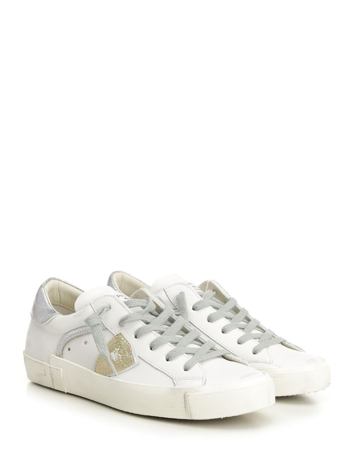 Philippe Model Prsx Low Woman Sneakers - White | b9aab888281b8b1e1cea3a14e53d156eada9256d
