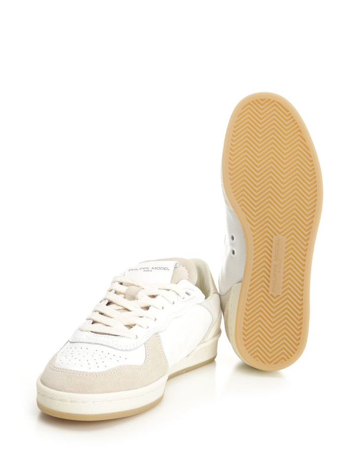 Philippe Model Pgal Low Woman Sneakers - Beige | a2e065c37b109ba76694a6b8713422f7d77b2795