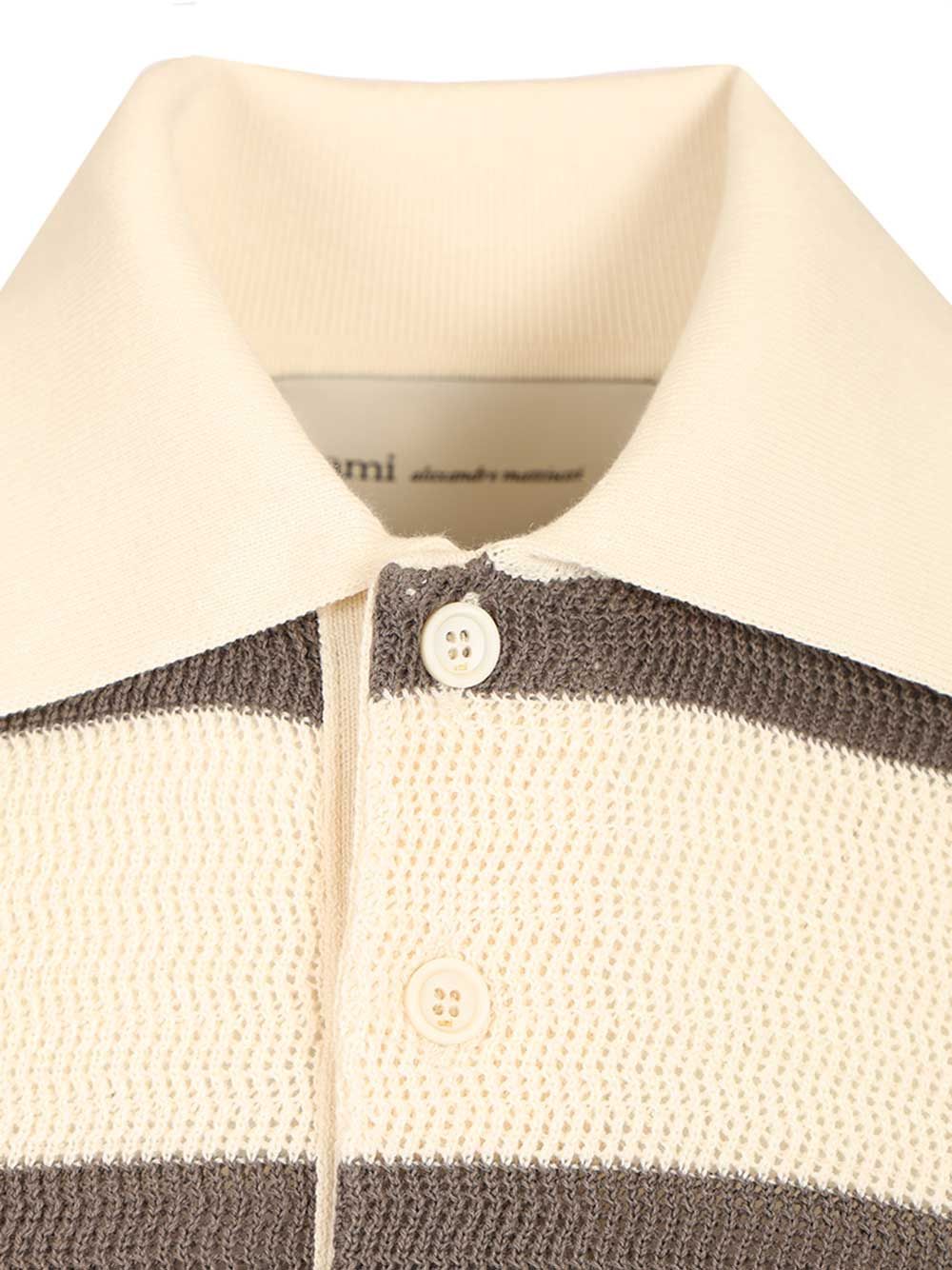 Ami Short Sleeves Polo With Ami De Coeur Patch Polo shirt - Multicolor | bb1b6b3d721668c9b80afc5c9c23c5f5a8a652f3
