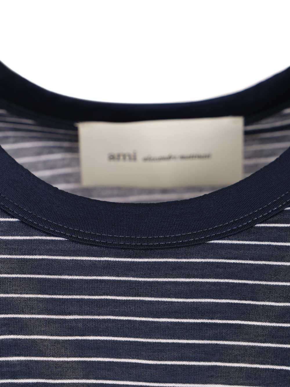 Ami Short-Sleeved T-Shirt - Blue | 5cc51b70a129dcd8e02358ed06177db41ad91285