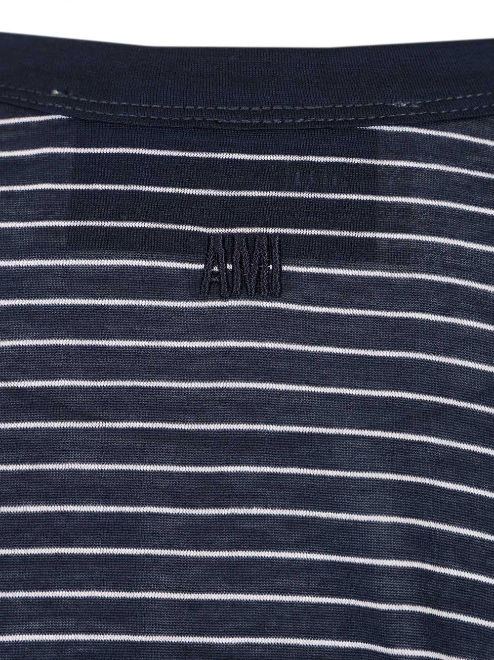 Ami Short-Sleeved T-Shirt - Blue | 3833cbf2b8a55c8b69d5b326853acd95f23a65a9