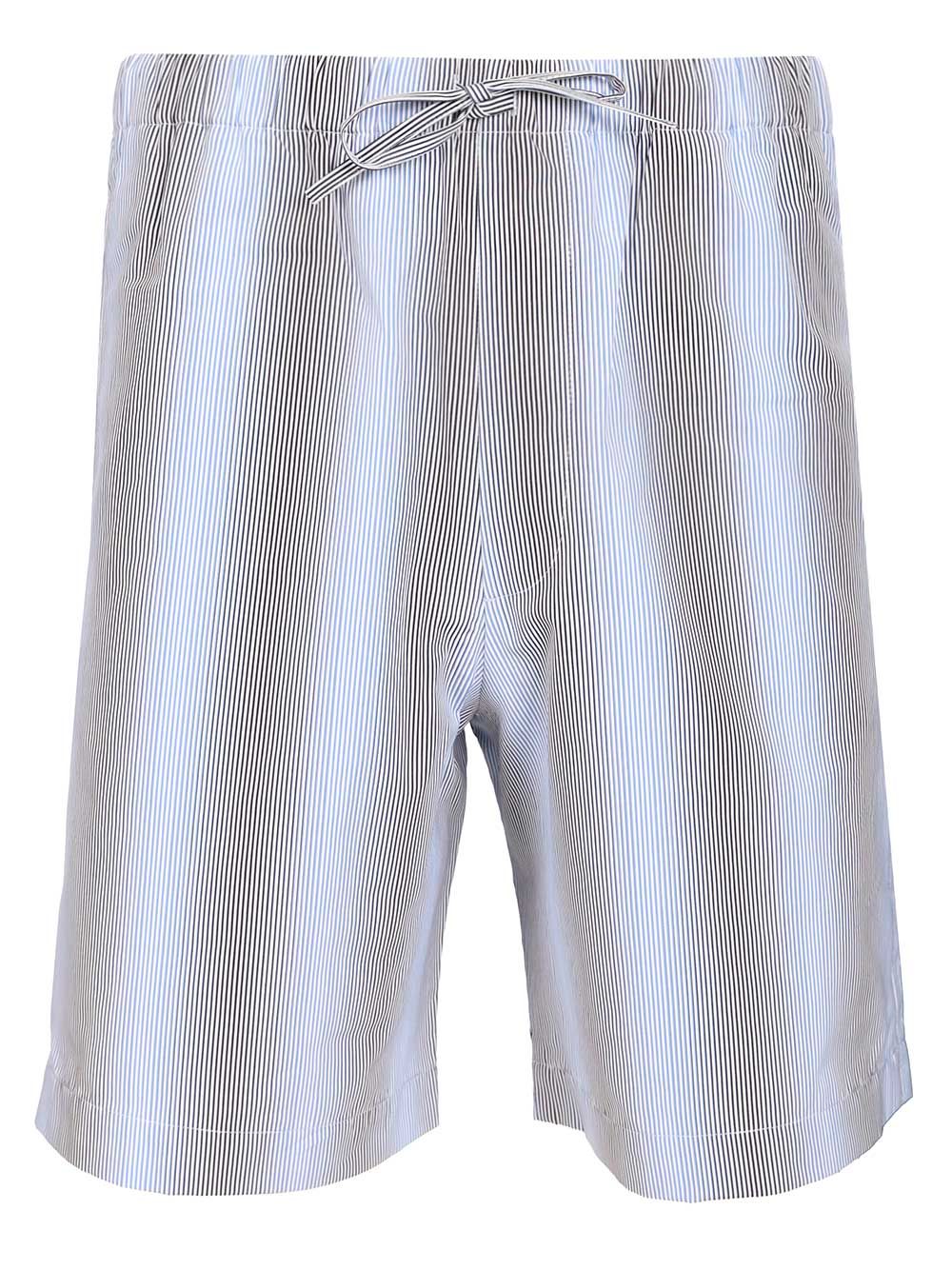 Dries Van Noten Cotton Shorts Trousers - Light blue | 45736e35d8d4e3d74d9295a84c1ea90cb277dbbb