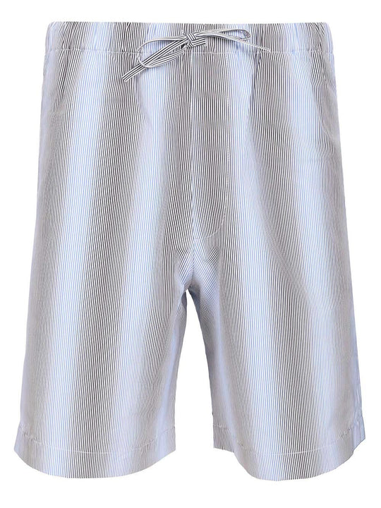 Cotton Shorts Trousers Light Blue