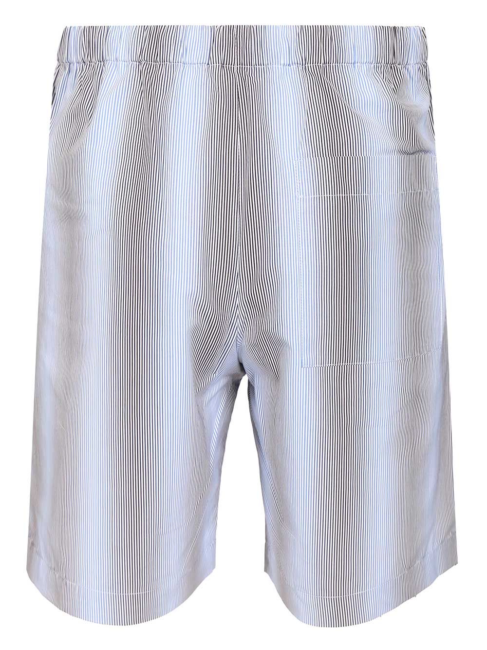 Dries Van Noten Cotton Shorts Trousers - Light blue | 921643920b10377803f09418b20f3921cc53725d