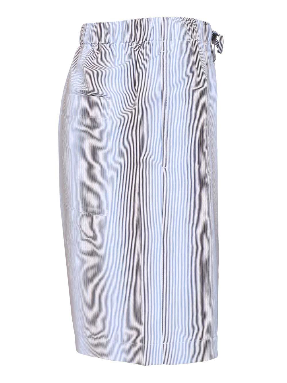Dries Van Noten Cotton Shorts Trousers - Light blue | 94aef6a87f9ab92d3103795bbe4a4f9dd7cf75d0