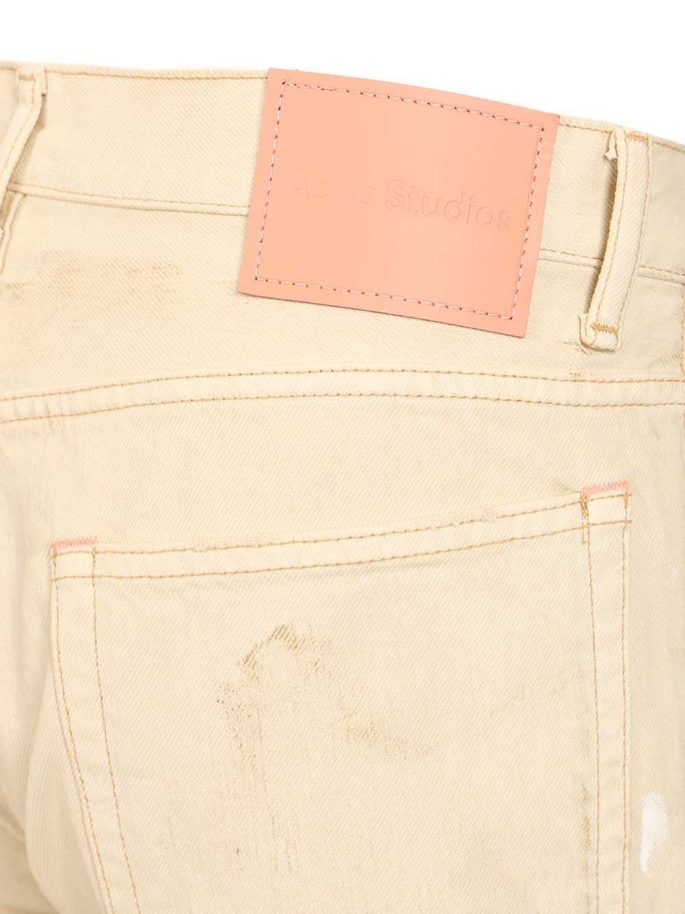 Acne Studios Regular Fit  2010m Jeans - White | 7e9496966a47d493b5776cef140aee493319cbf0
