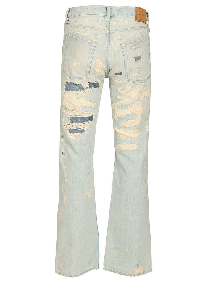 Acne Studios Repaired Effect  - 2010m Jeans - Light blue | 40e37caf1e9445528c37d516784aba59941e06a0