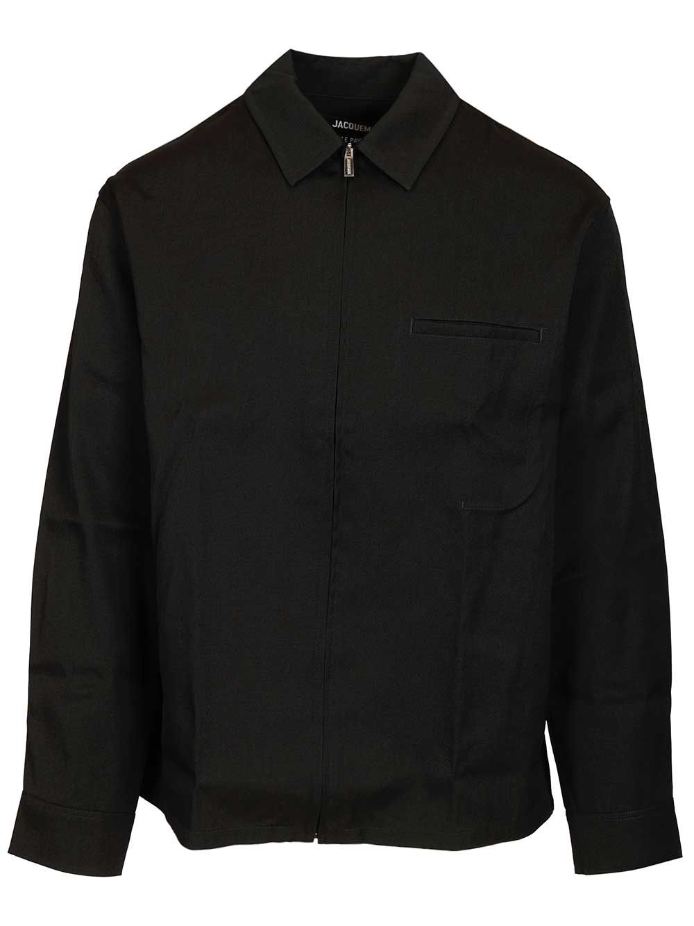 Jacquemus Mecano Shirt Shirts - Black | a4f965d0a17d6d7420aed954cfbc79e4f54b0a77