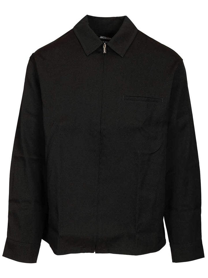 Jacquemus Mecano Shirt Shirts - Black | a4f965d0a17d6d7420aed954cfbc79e4f54b0a77