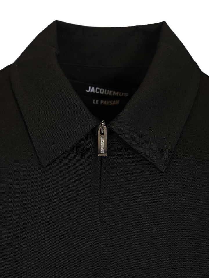 Jacquemus Mecano Shirt Shirts - Black | 75831a0bee25d7bd5e2b512ec76f38bf513d7bc9