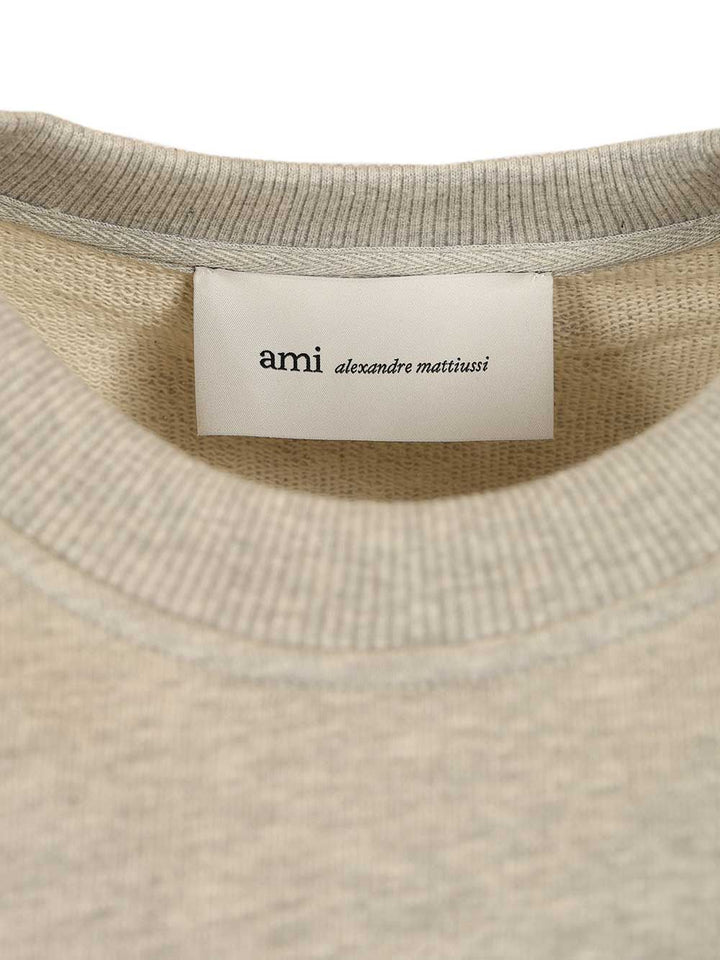 Ami Ami De Coeur Sweatshirt Sweatshirts - Grey | e252930a8ebeae3a273ac7c31c043e9b46661cc9