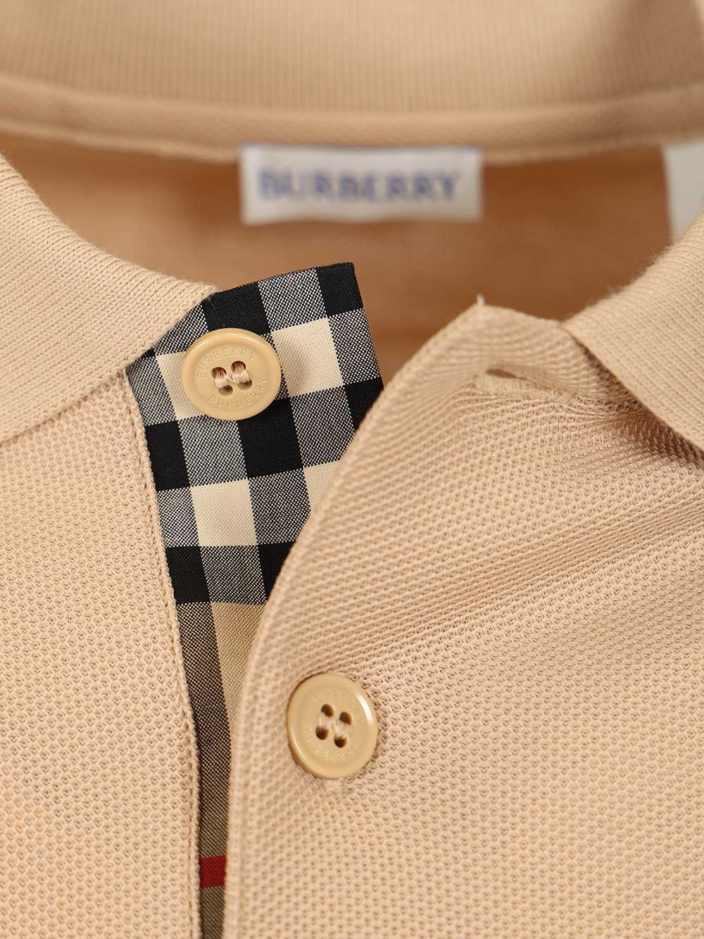 Burberry Eddie Ekd Polo shirt - Beige | b797866388b9649b71c01d643d32a04679a37ef0
