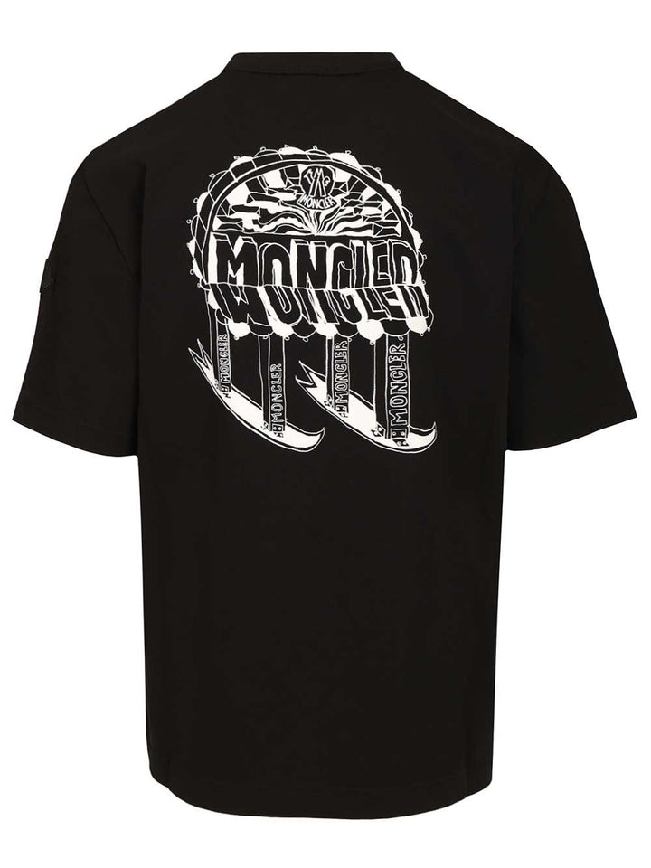 Moncler Cotton Jersey T-Shirt - Black | c37cc8d3bd7bbd01e19b81d00ab2370982ca8cc0