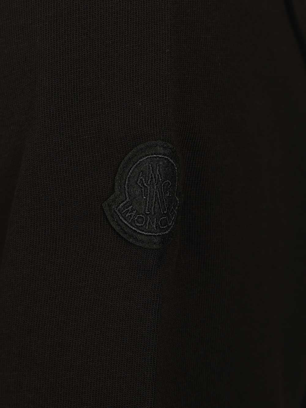Moncler Cotton Jersey T-Shirt - Black | 3300eaf0cdca71f5e5a90a9dbb873edbf767d2c6
