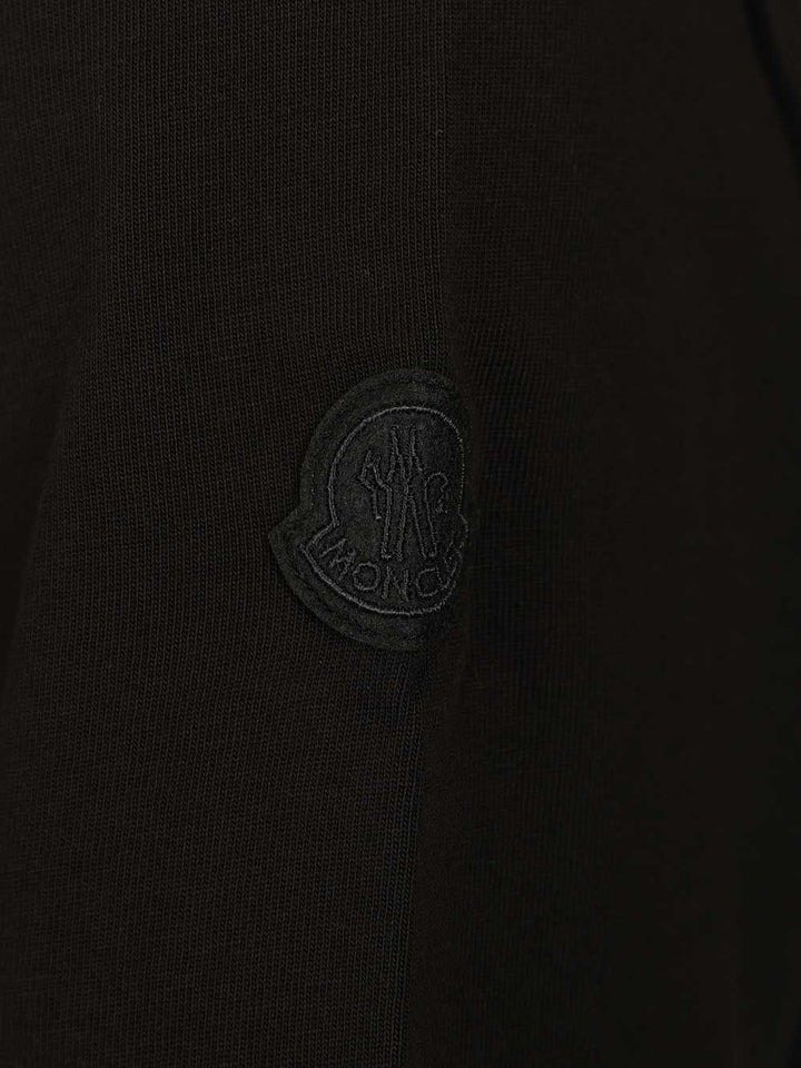 Moncler Cotton Jersey T-Shirt - Black | 3300eaf0cdca71f5e5a90a9dbb873edbf767d2c6