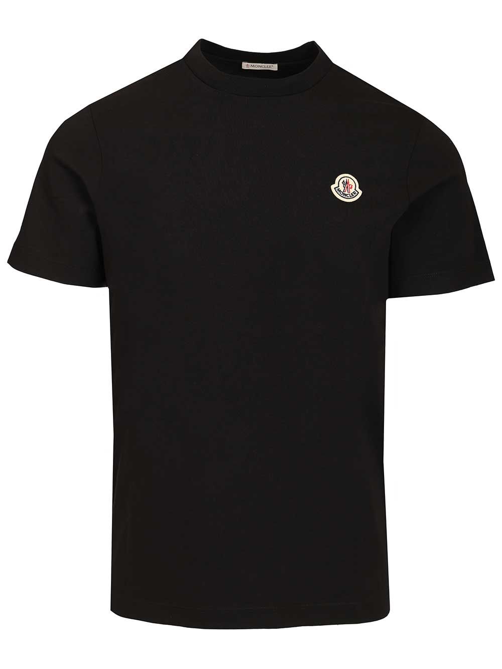 Moncler Ss T-Shirt - Black | 356155b4d285d3e9d7b1727b8f240ab0138200f1