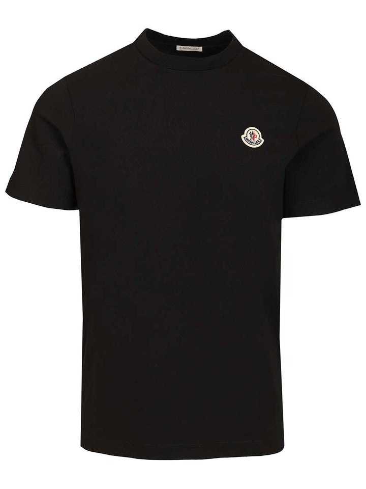 Moncler Ss T-Shirt - Black | 356155b4d285d3e9d7b1727b8f240ab0138200f1
