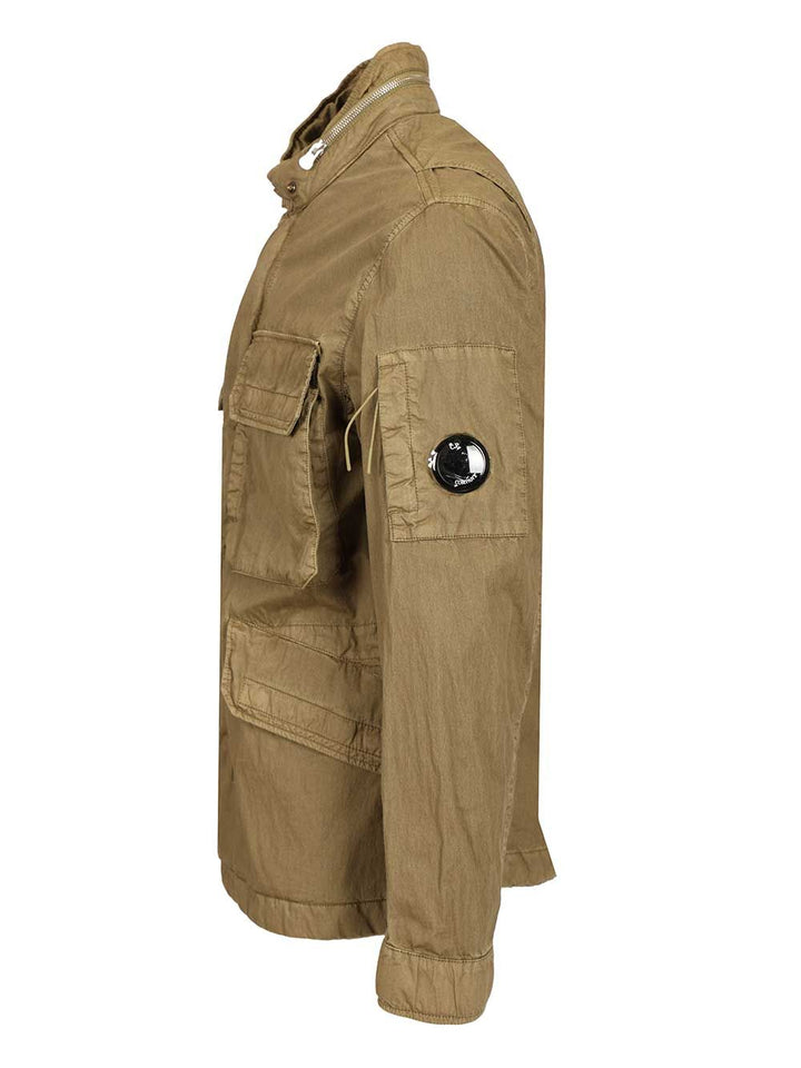 C.P. Company 50 Threads Wax Field Jacket Jackets - Brown | 8ee6a48f191beb592ae0a4bfee19215b6e50670f